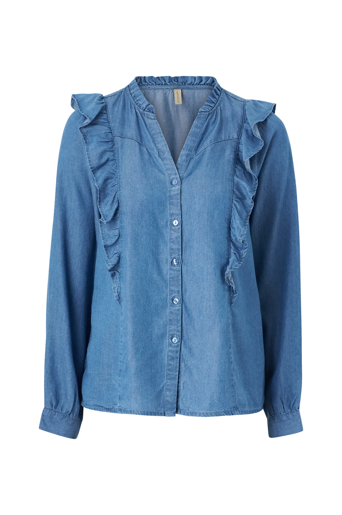 Skjorte sc-Liv 51 Medium blue