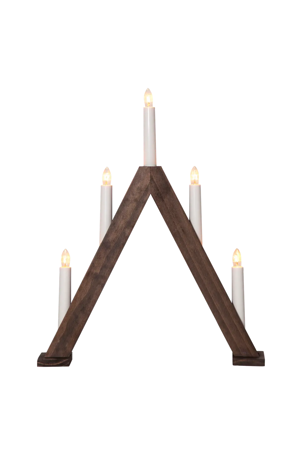 Lysestake Albo liten 41cm Brun