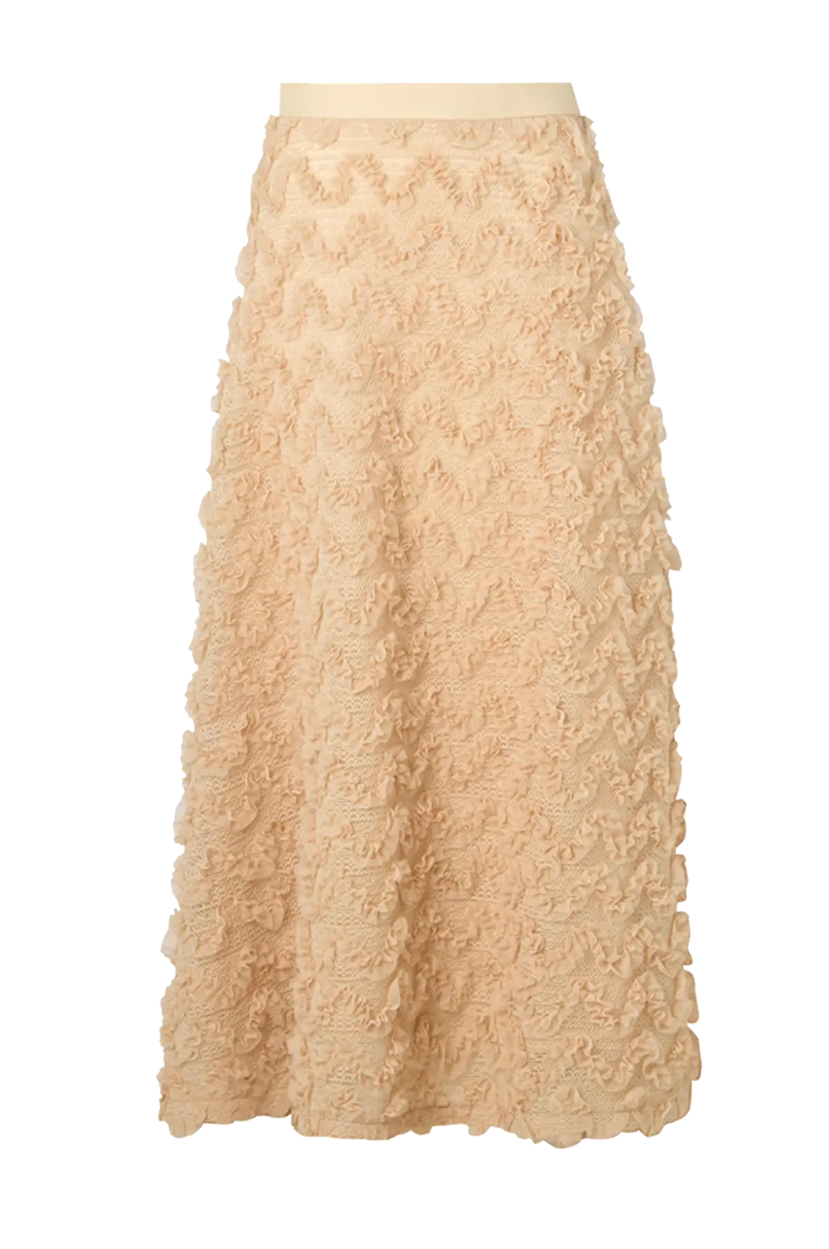 Maxi skjørt Carmen Beige