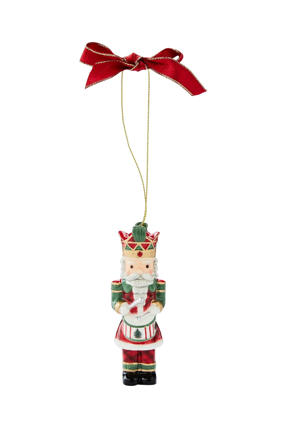 Ornament Nøtteknekker Tartan Multi