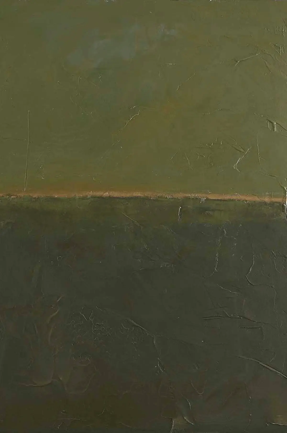 Design Maleri / Edge Green / 80x100 Cm