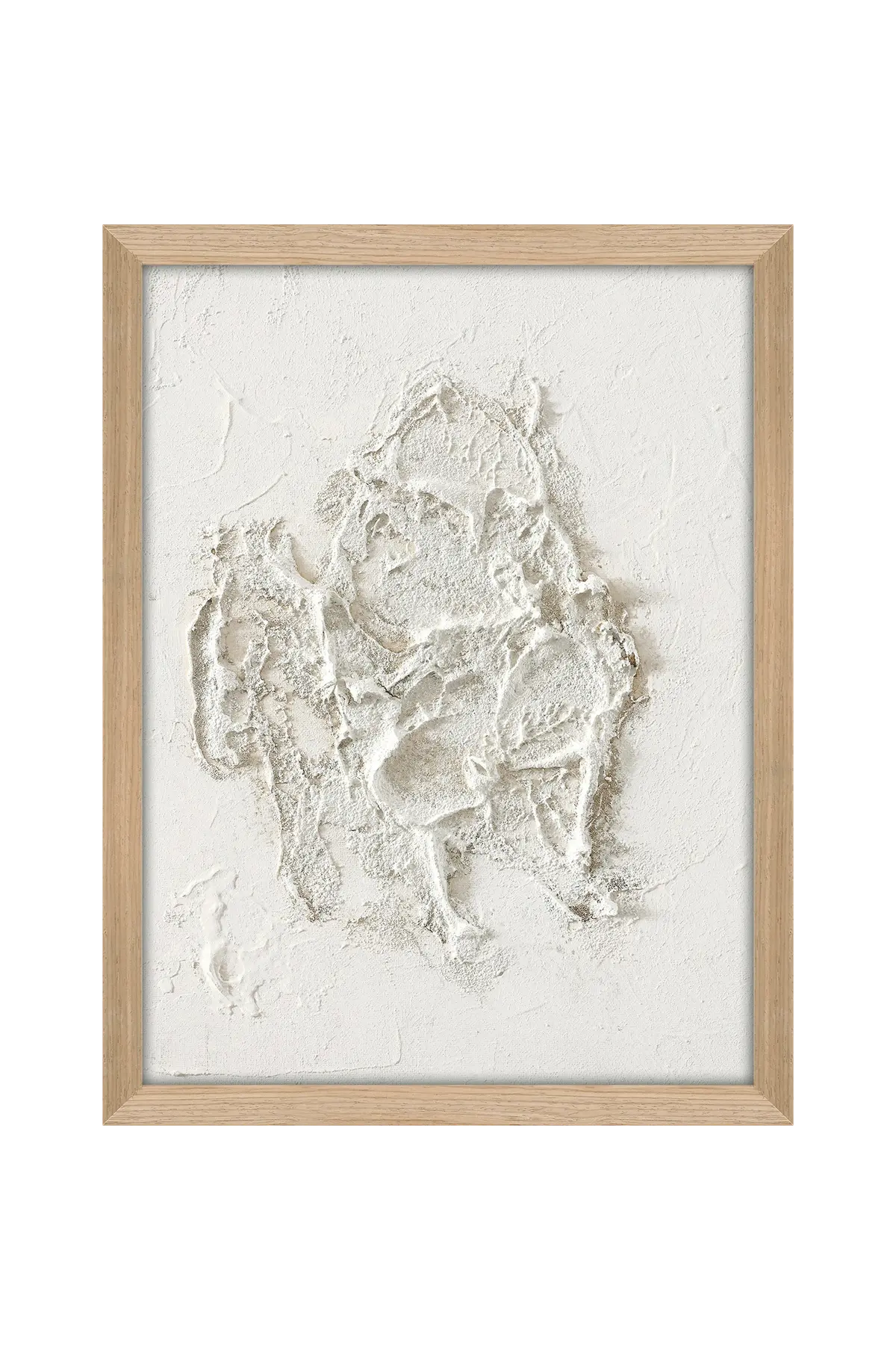 White Beach / 30x40 Cm / Eik ramme