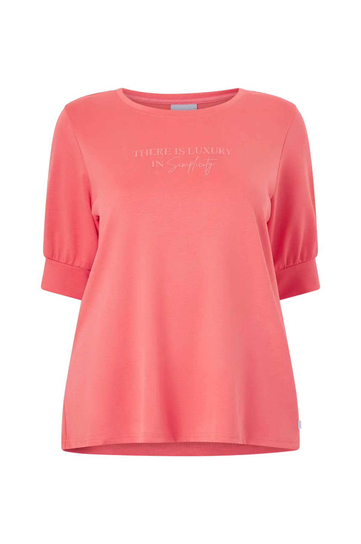 Topp Mya 732-Pullover 2/4 Coral poppy
