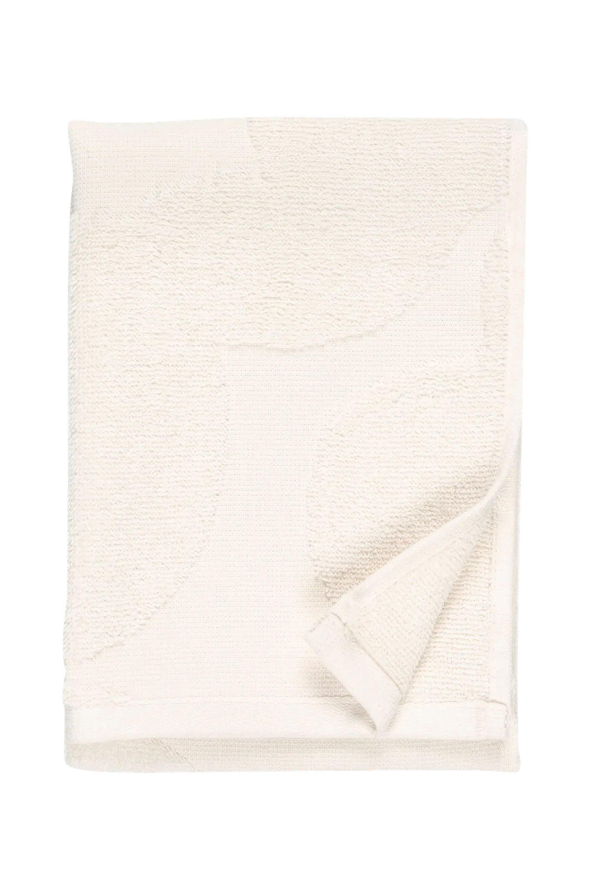 Badehåndkle Unikko Solid 70X150 cm Elfenben