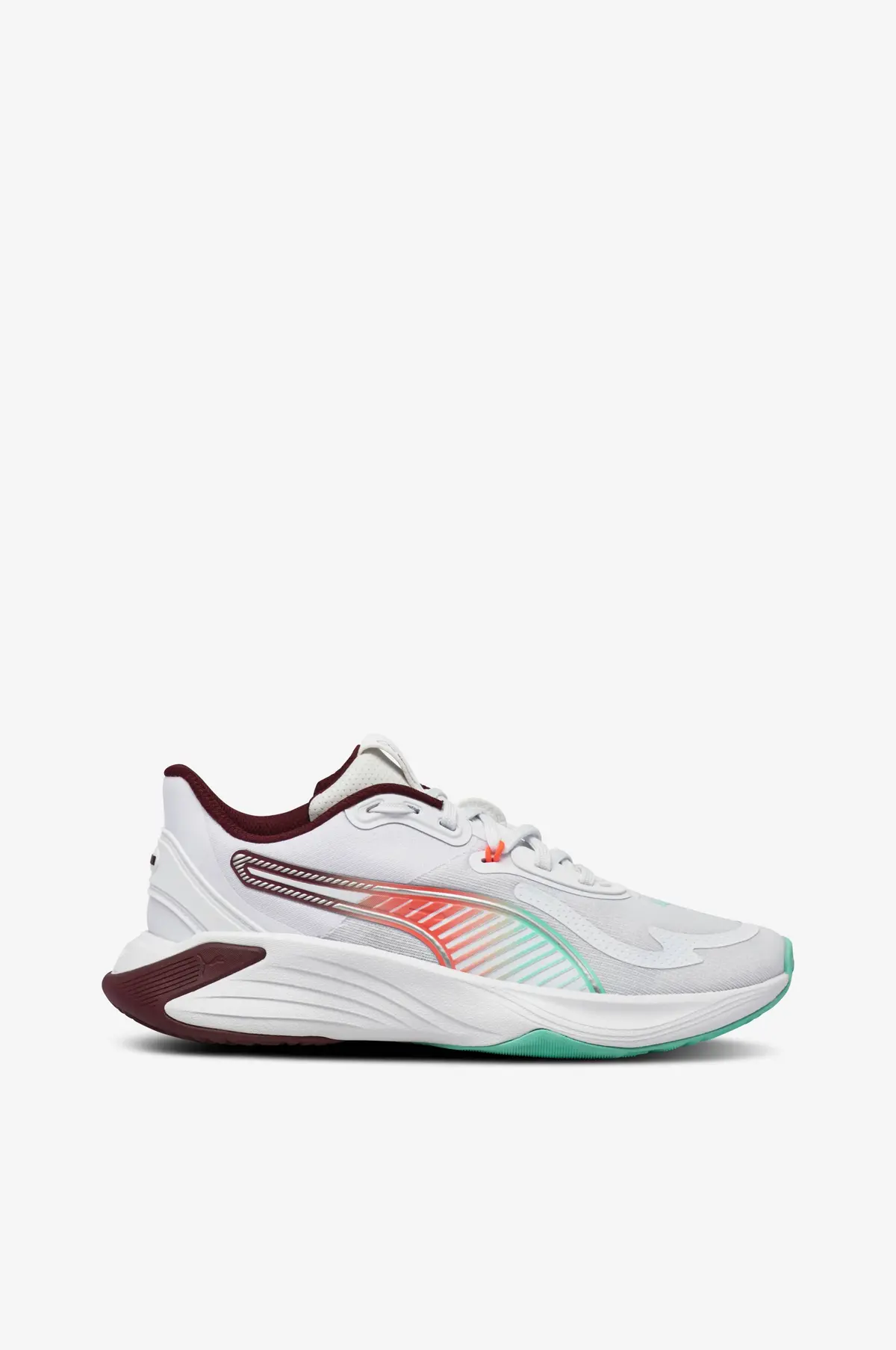 Treningsskoer Pwr Hybrid TR Wns White-Ruby Shimmer-Mint Melt-Glowing Red
