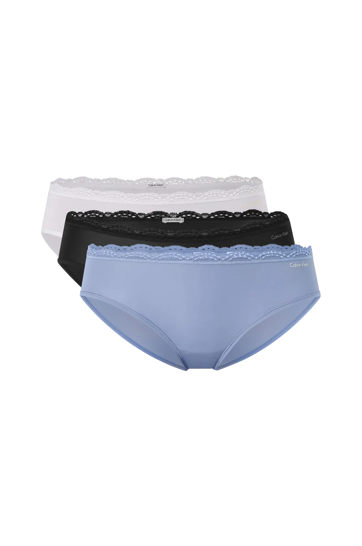 Truse Hipster 3-pakning Black/Blue Tulip/Frosty Lilac