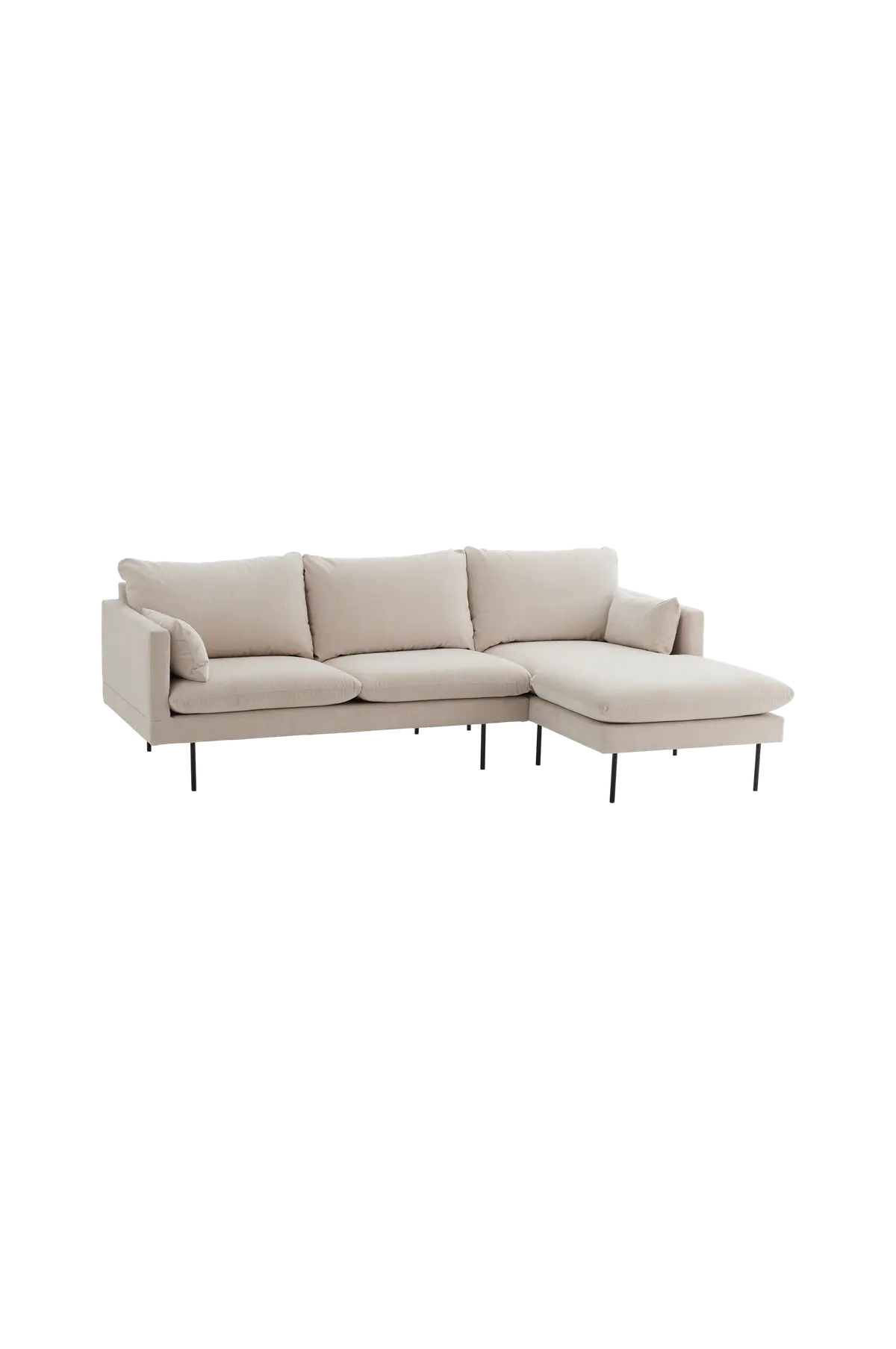 Sofa Sindra 3-seter med sjeselong