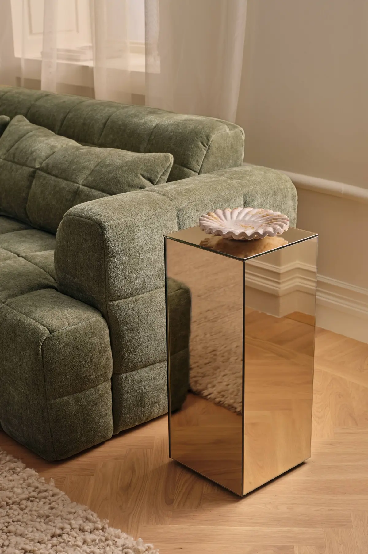 Pidestall Ramona 60 cm champagne