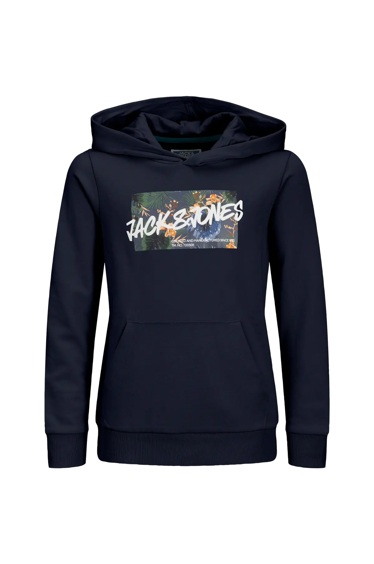 Hettegenser jjHawaii Shape Sweat Hood Jnr Sky captain