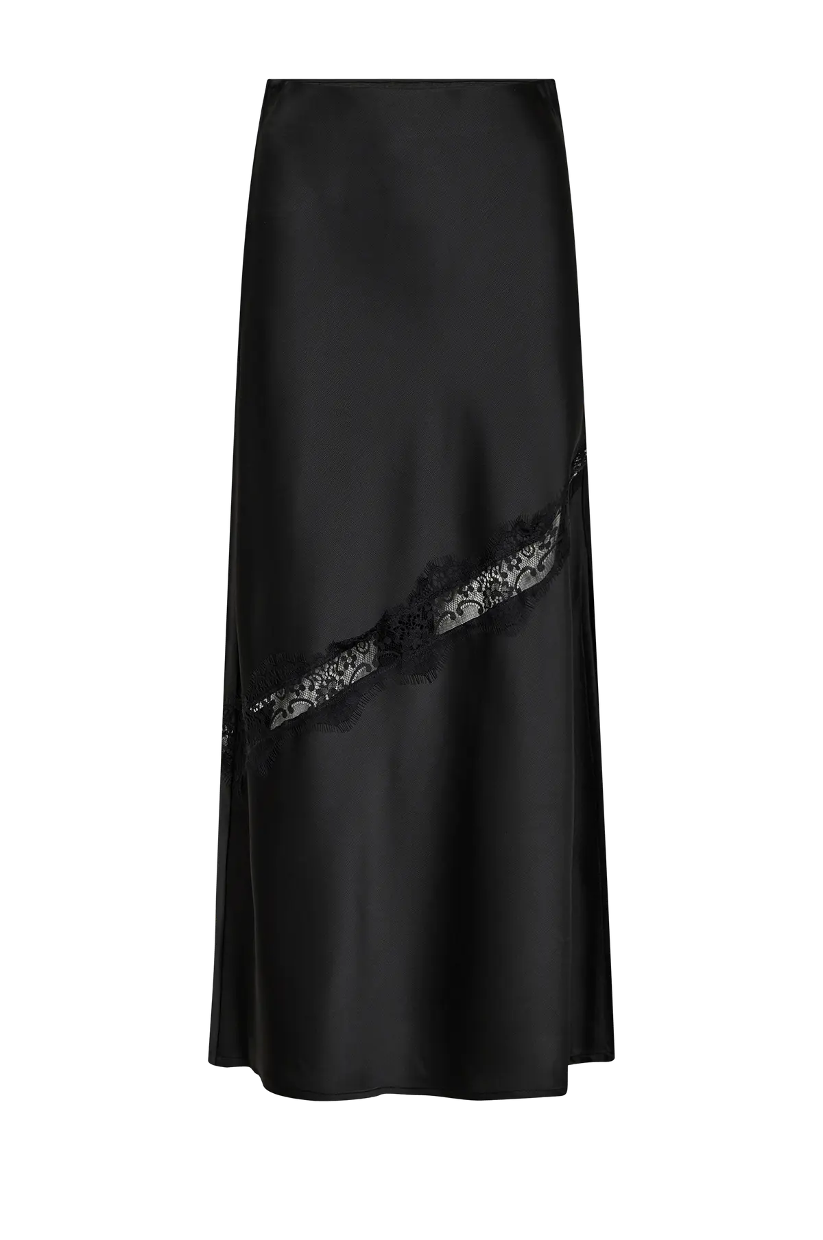 Maxi skjørt DeniseCC Lace Mix Skirt 96 - black