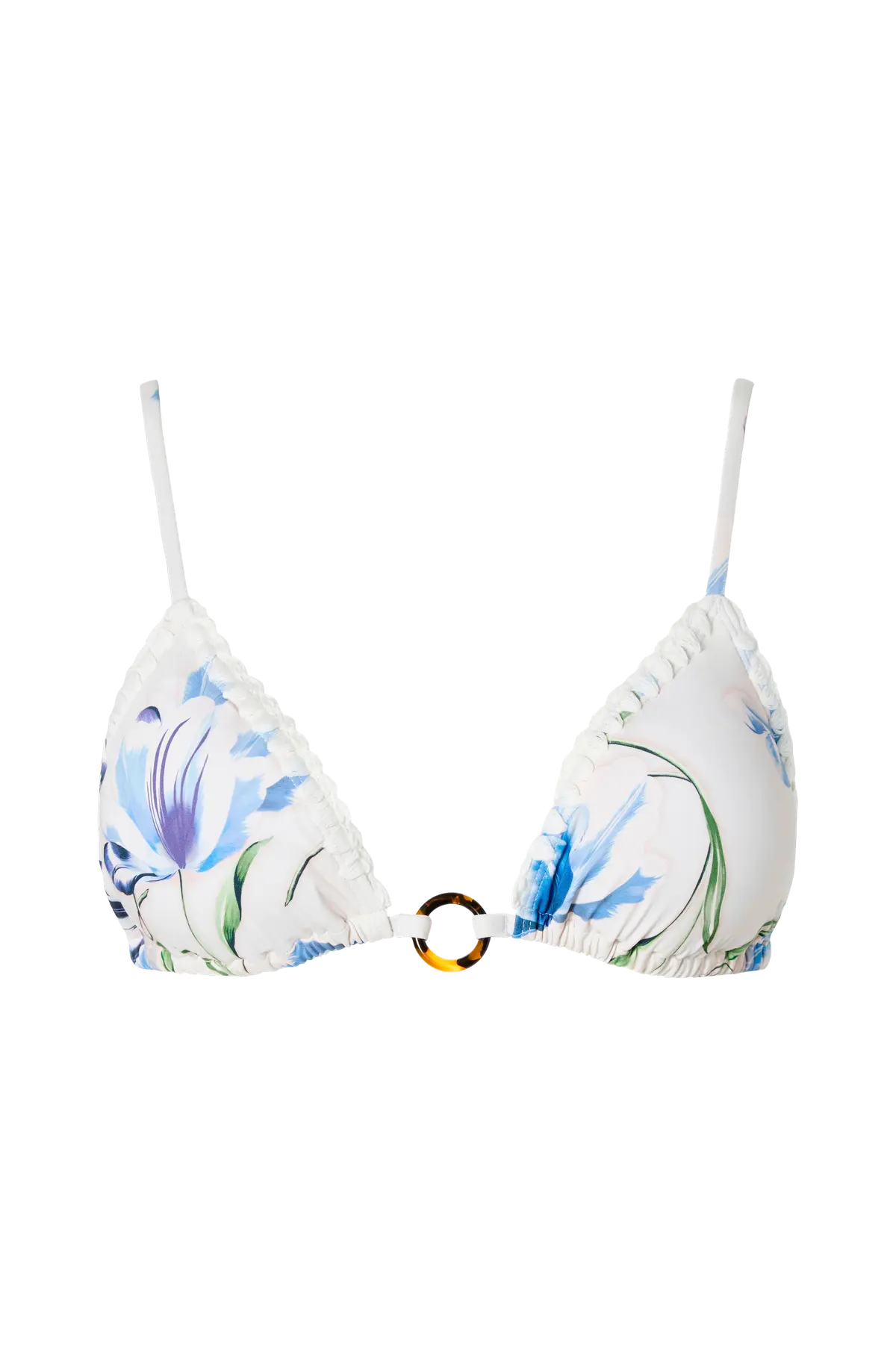 Bikini BH Roselyn Crochet Trimmed Tulip Blue
