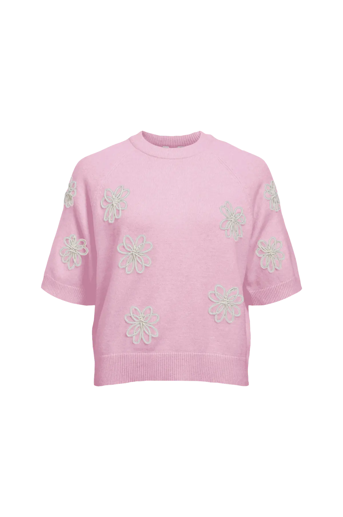 Pullover Objlaney Rubin SS Pullover Pink frosting