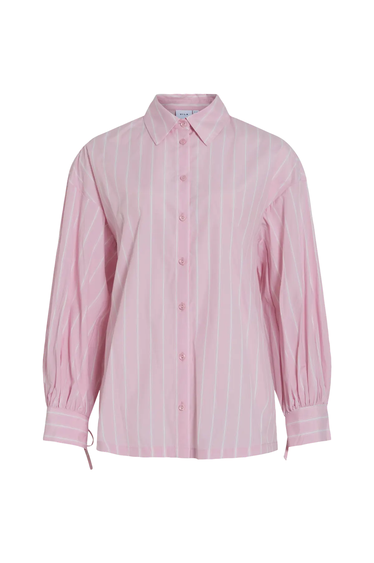 Skjorte viBelfie L/S Stripe Shirt Winsome orchid