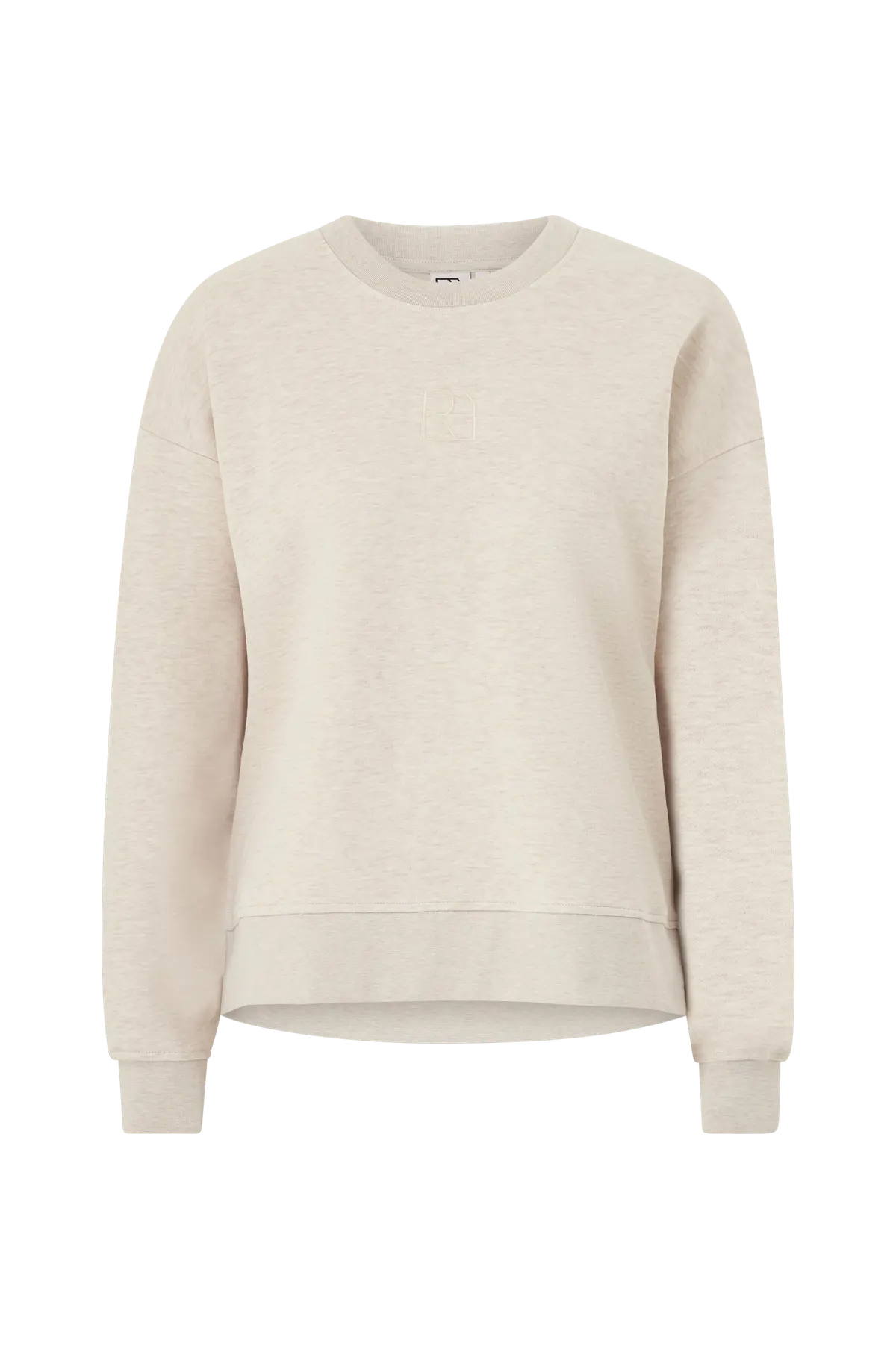Collegegenser rouNellie LS O-neck Sweatshirt Super light natural melan