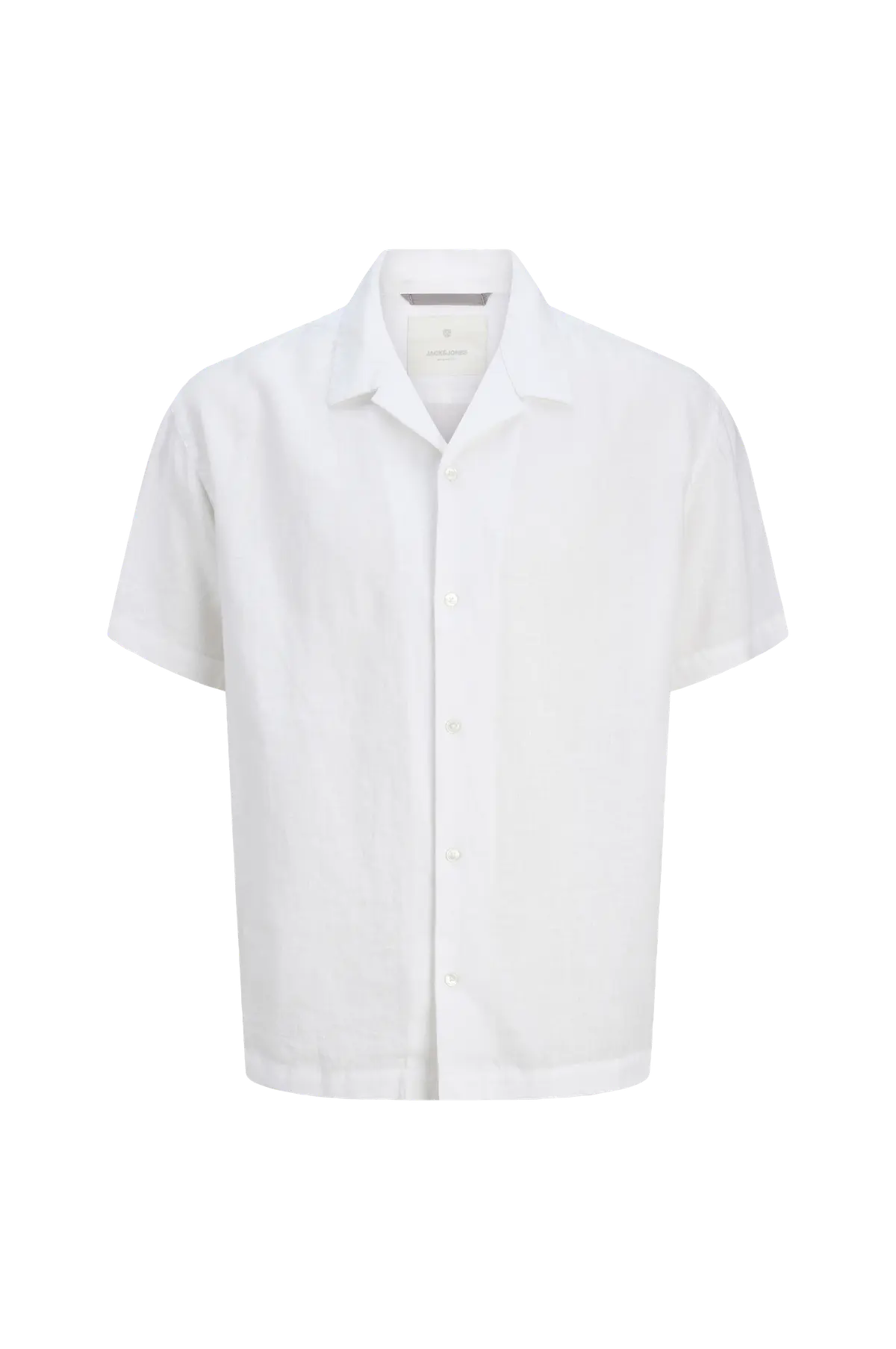 Linskjorte jprcClawrence Linen Resort S/S Bright white