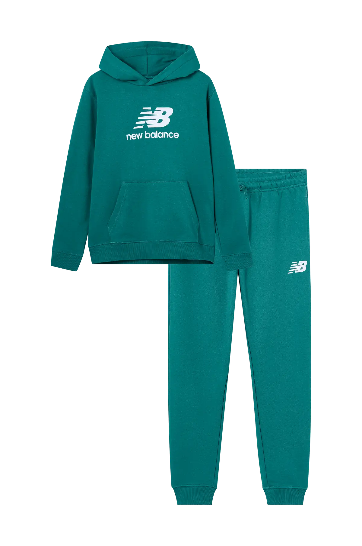 Sett FT Stacked Logo Hoodie &amp; Jog New spruce