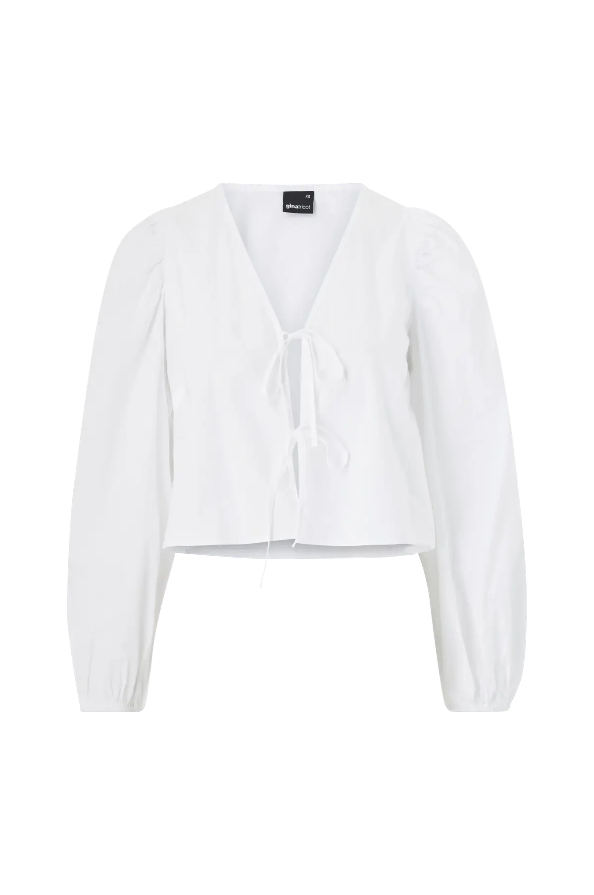 Bluse Tie Blouse White (1000)