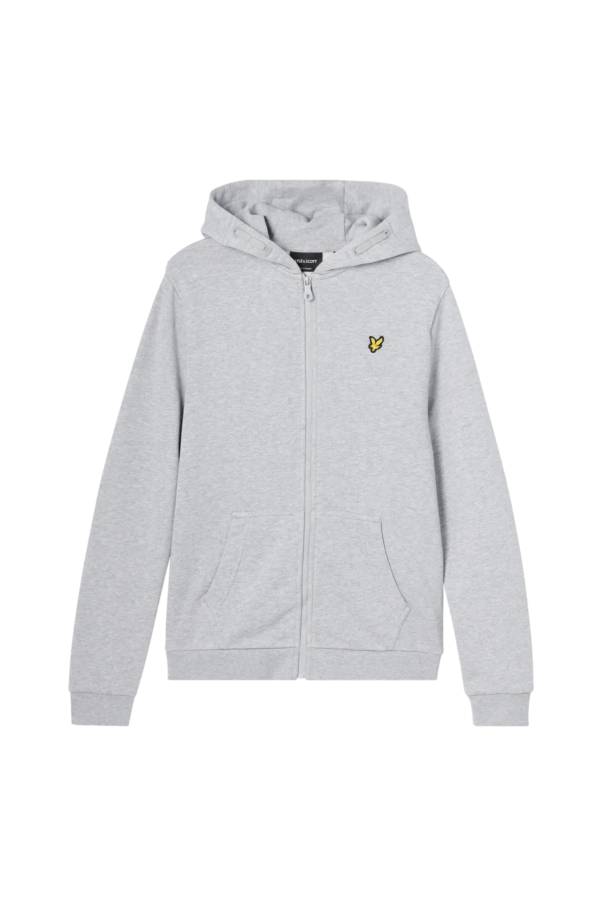 Hettegenser Zip Through Hoodie D24 light grey marl