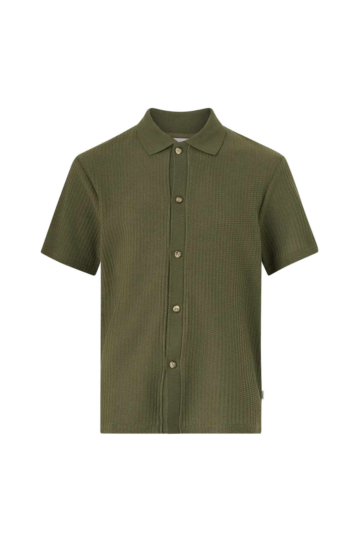 Skjorte Axel SS Shirt Oliven night
