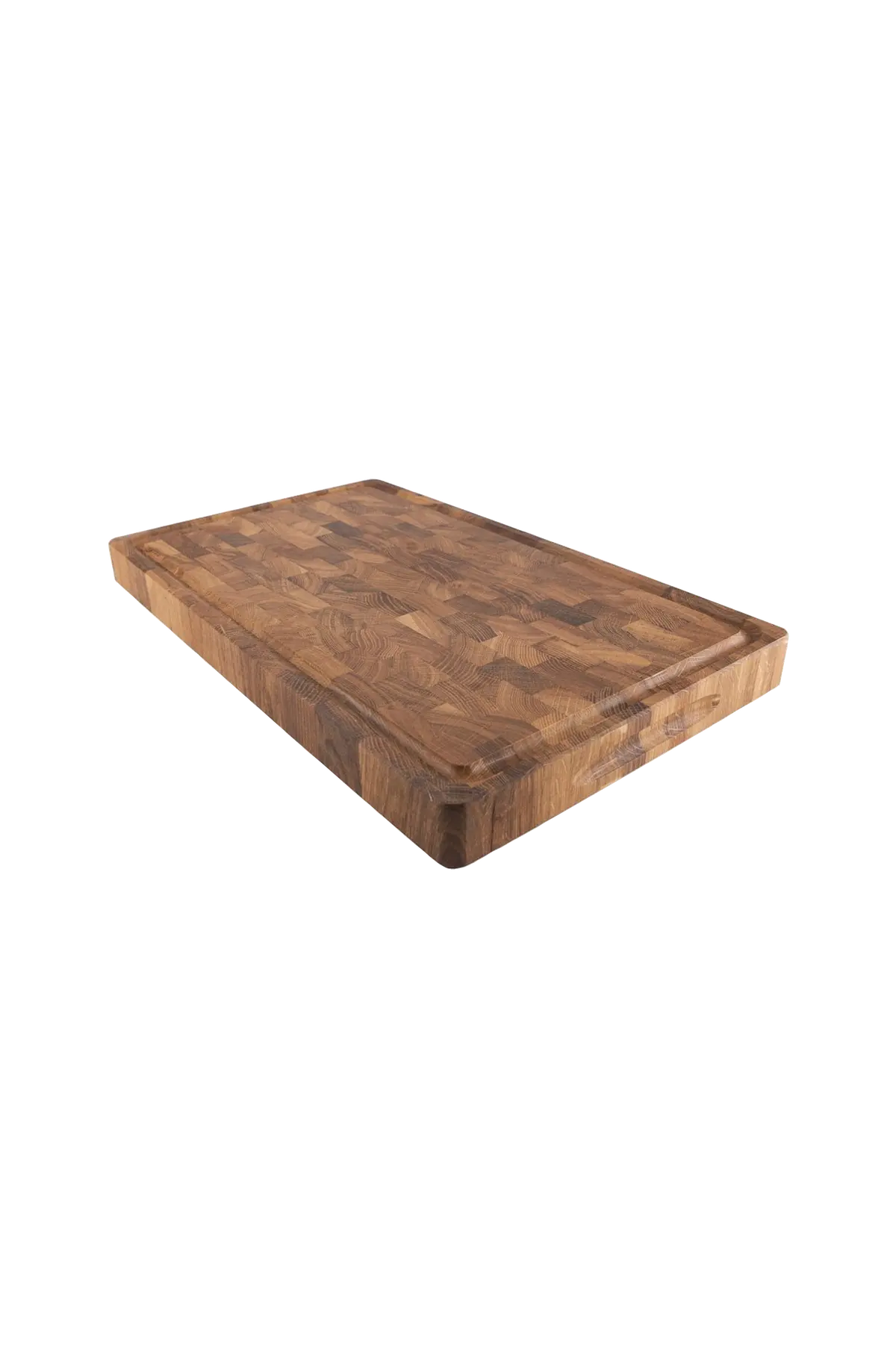 Skärbräda Ek Stavlimmad med Ränna 50 x 30 x 4 cm Trä