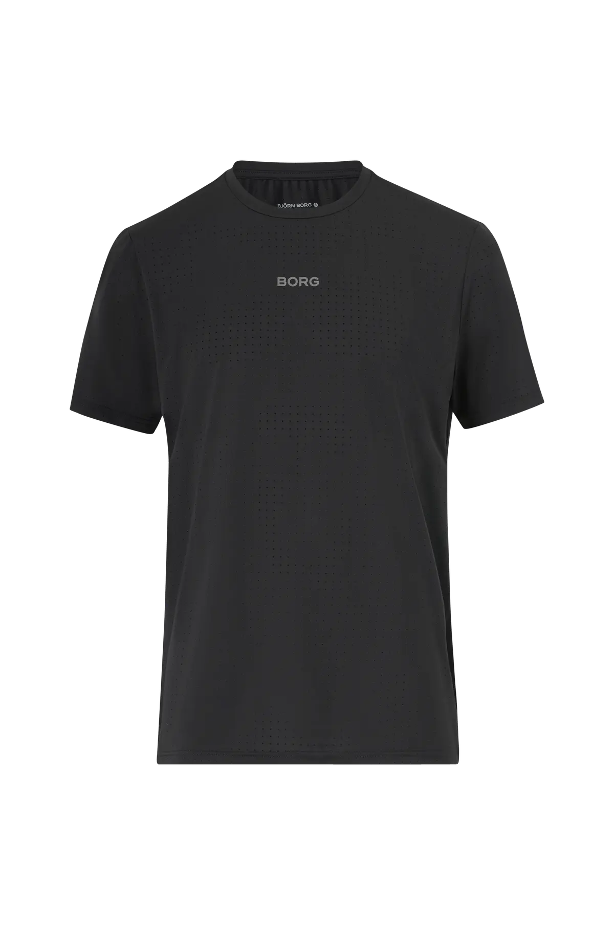 Løpeskjorte Borg Running Perforated Black beauty