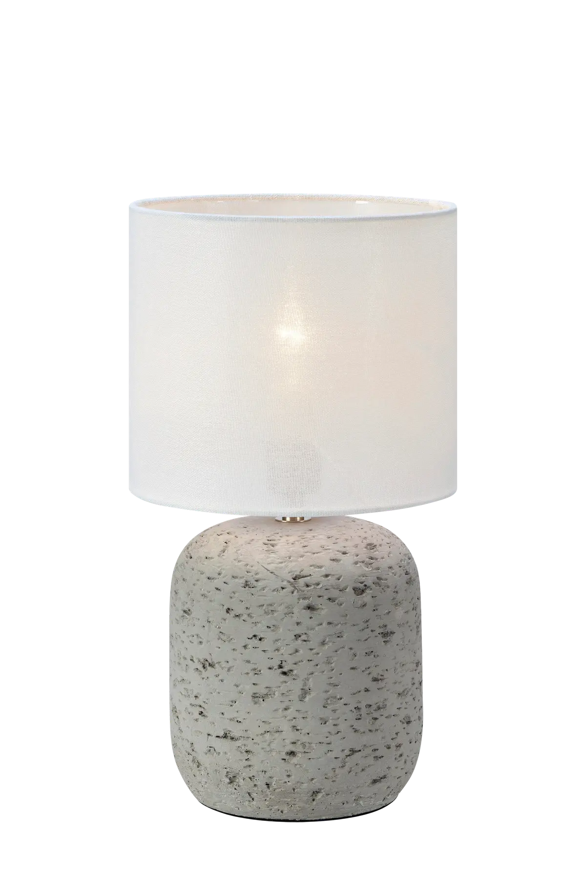 Bordlampe Montagna 1L 32cm Grå/Offwhite