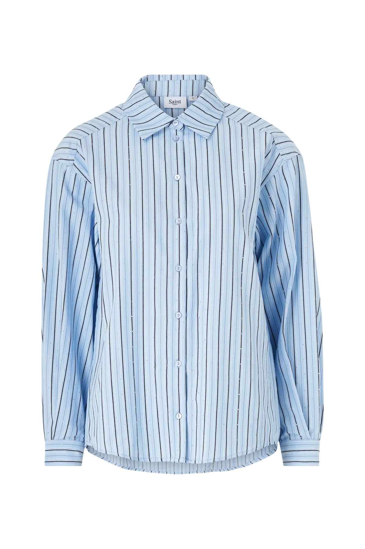 Bluse KeelySZ Shirt Airy Ombre Ice Stripe