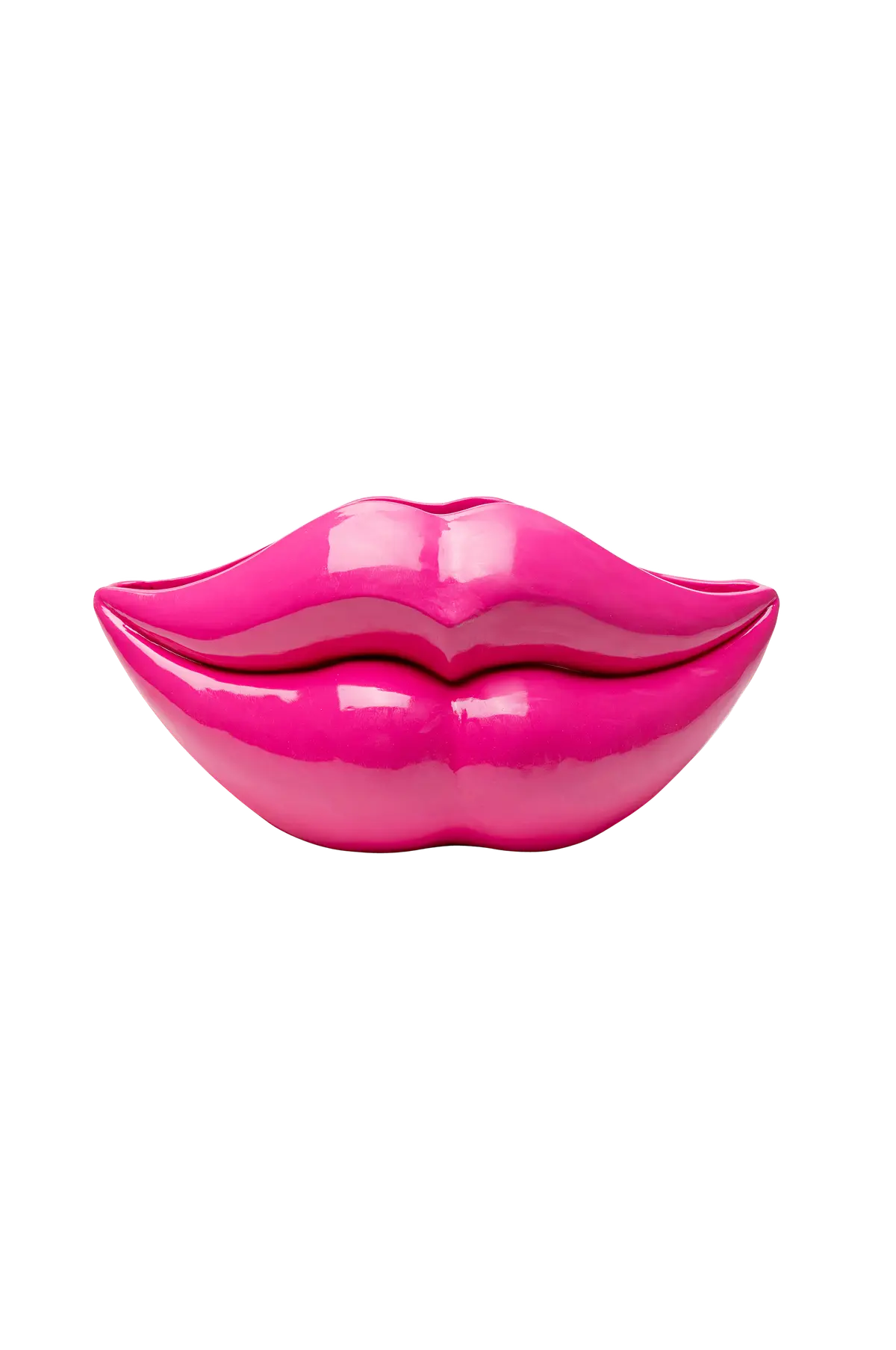 Vase Lips Pink 28cm Pink