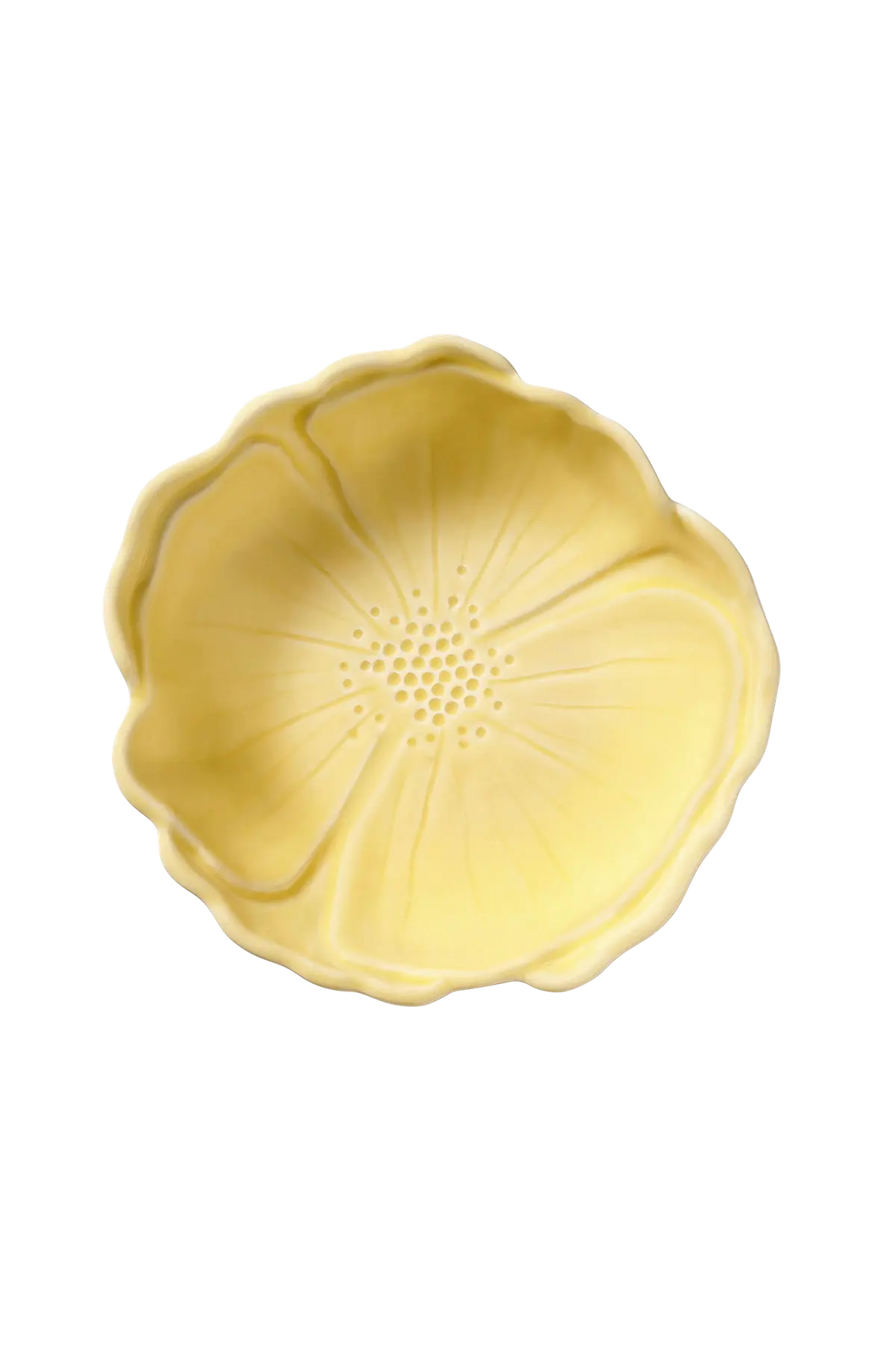 Stor skål Poppy 18 cm Gul