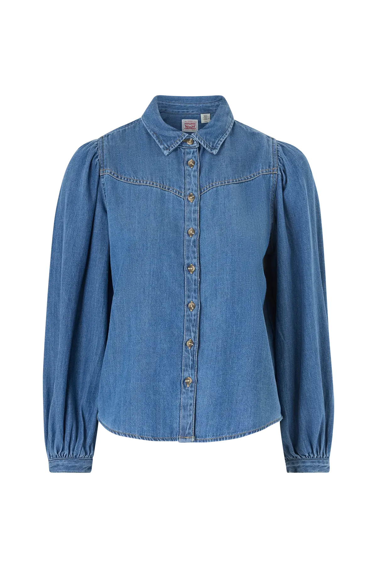 Denimskjorte Journey Wstrn Fshn BRIGHT MID STONE