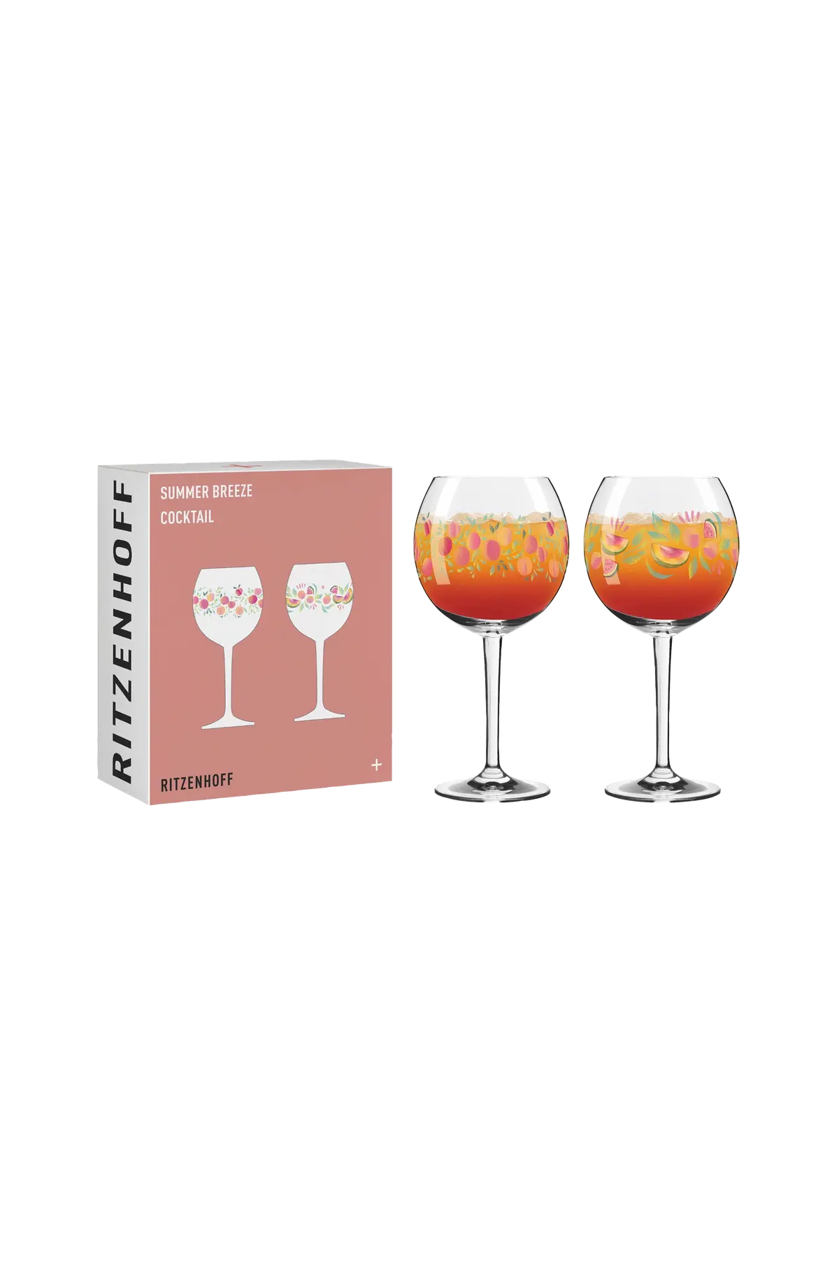 Summer Breeze Drikkeglass 2-p No: 3 & 4