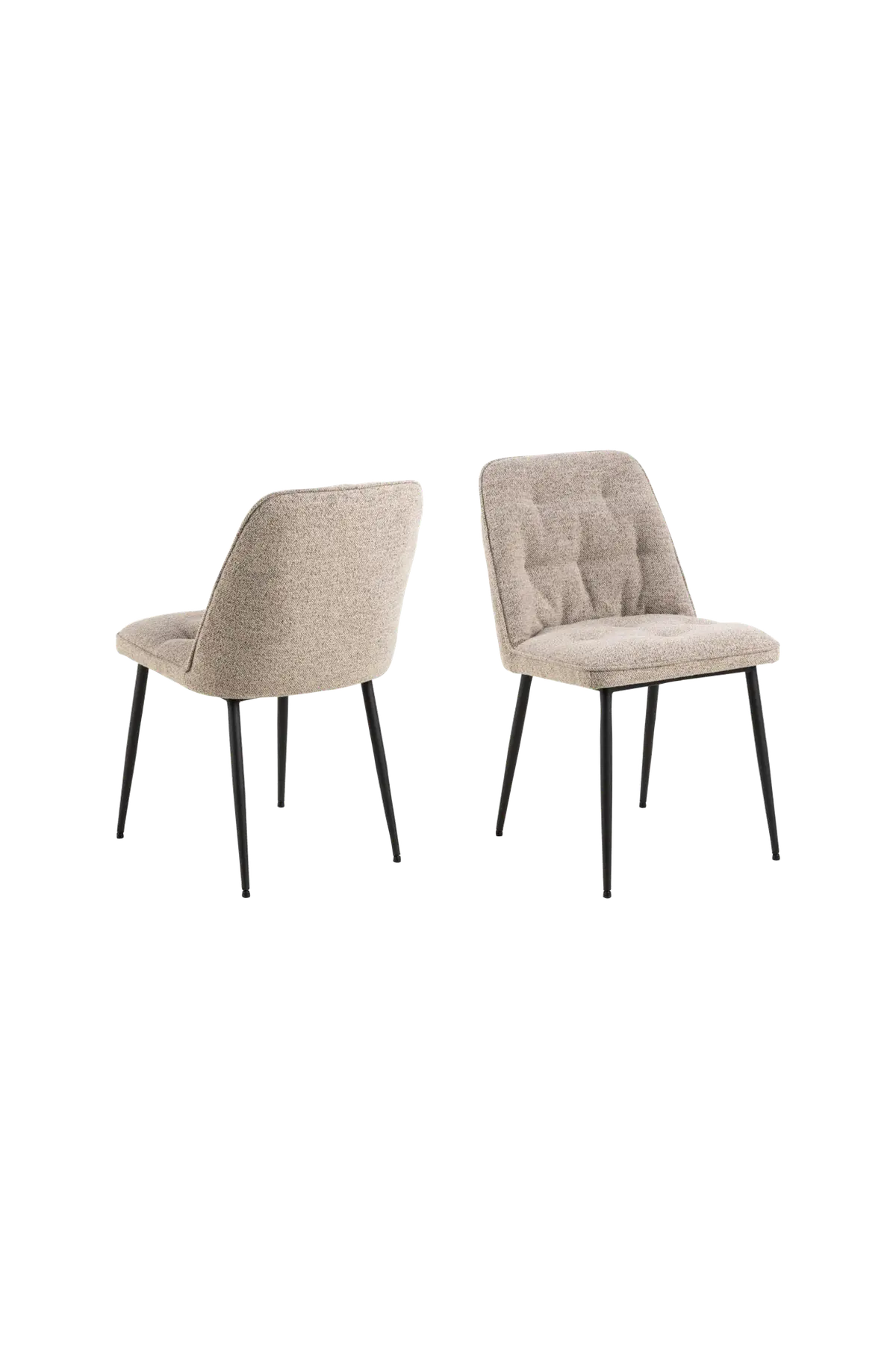 Brooke spisestuestol 2-pakning beige (60)