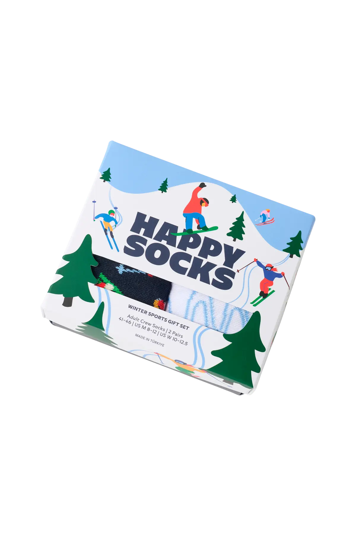 Sokker Winter Sports Socks Gift Set 2-pakning White
