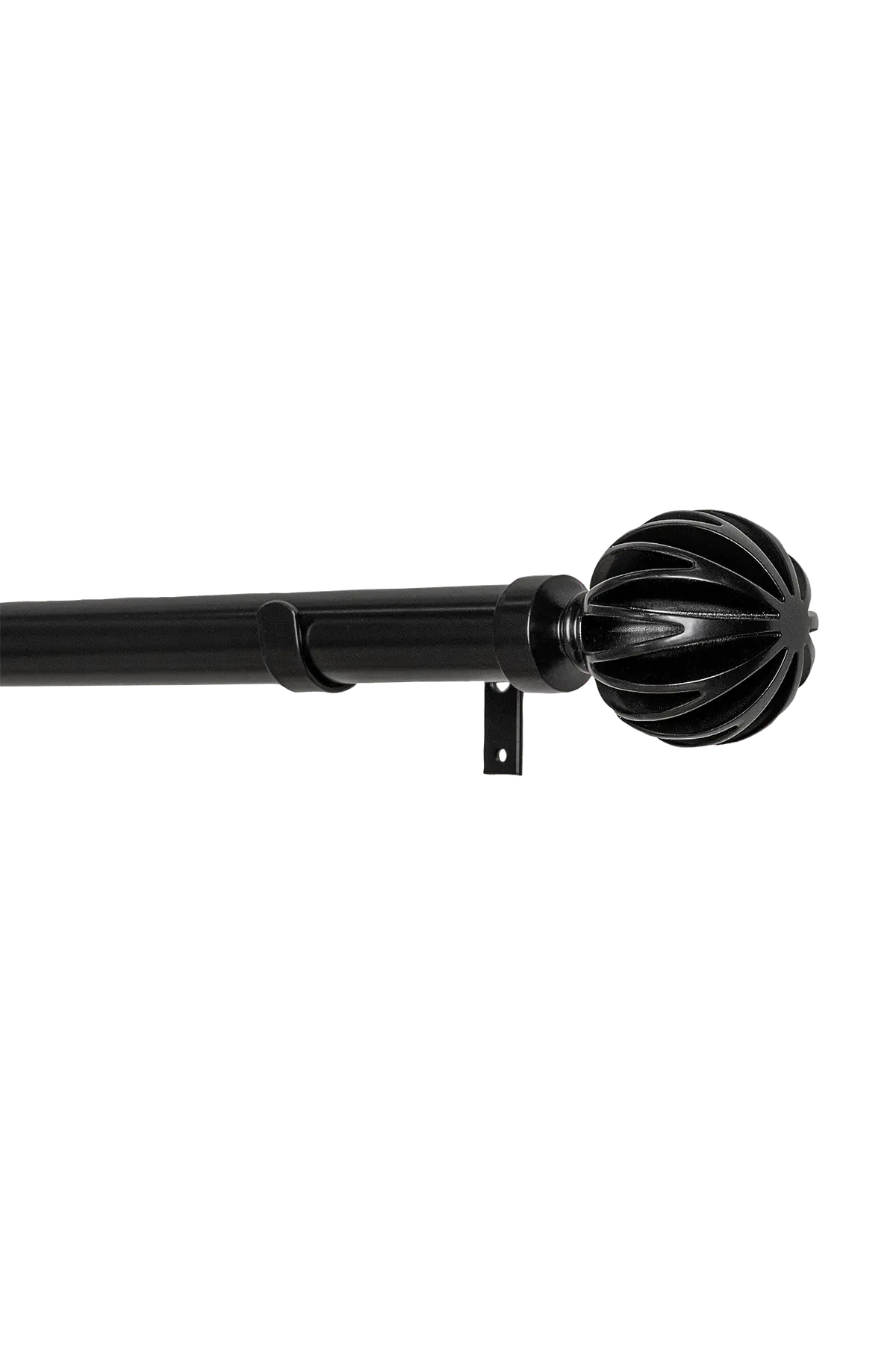Gardinstang sett Ylva 160-300 cm Svart