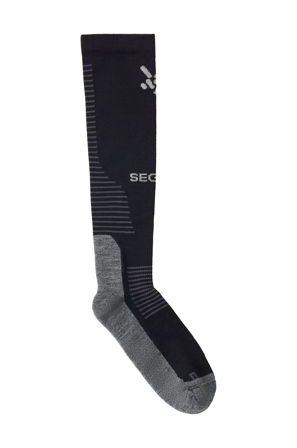 Knestrømper Advanced Wool Compression Black