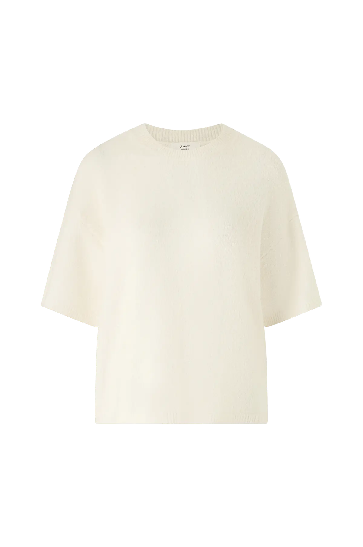 Pullover Knitted Short Sleeve Vanilla yellow (2011)