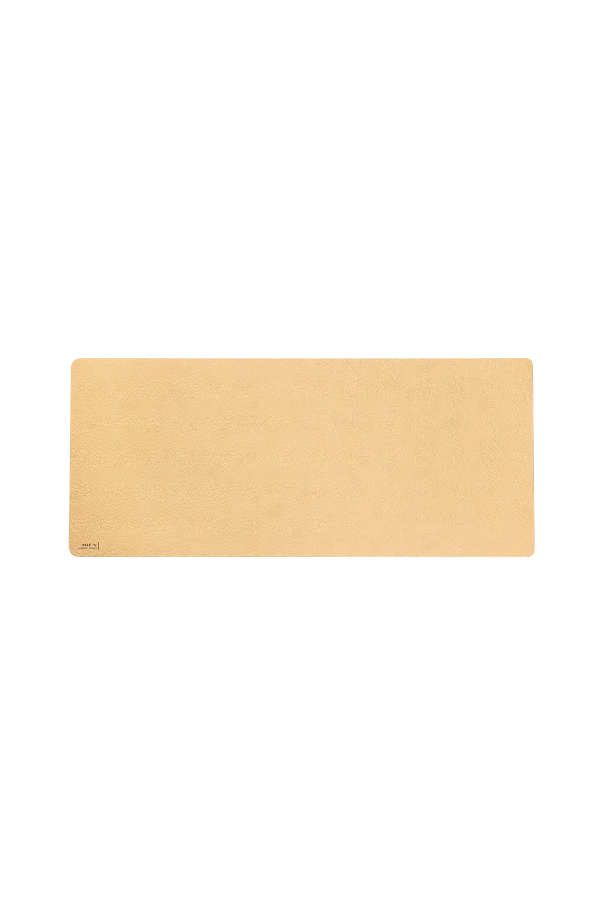 Skrivebordsunderlag 70x30cm Beige
