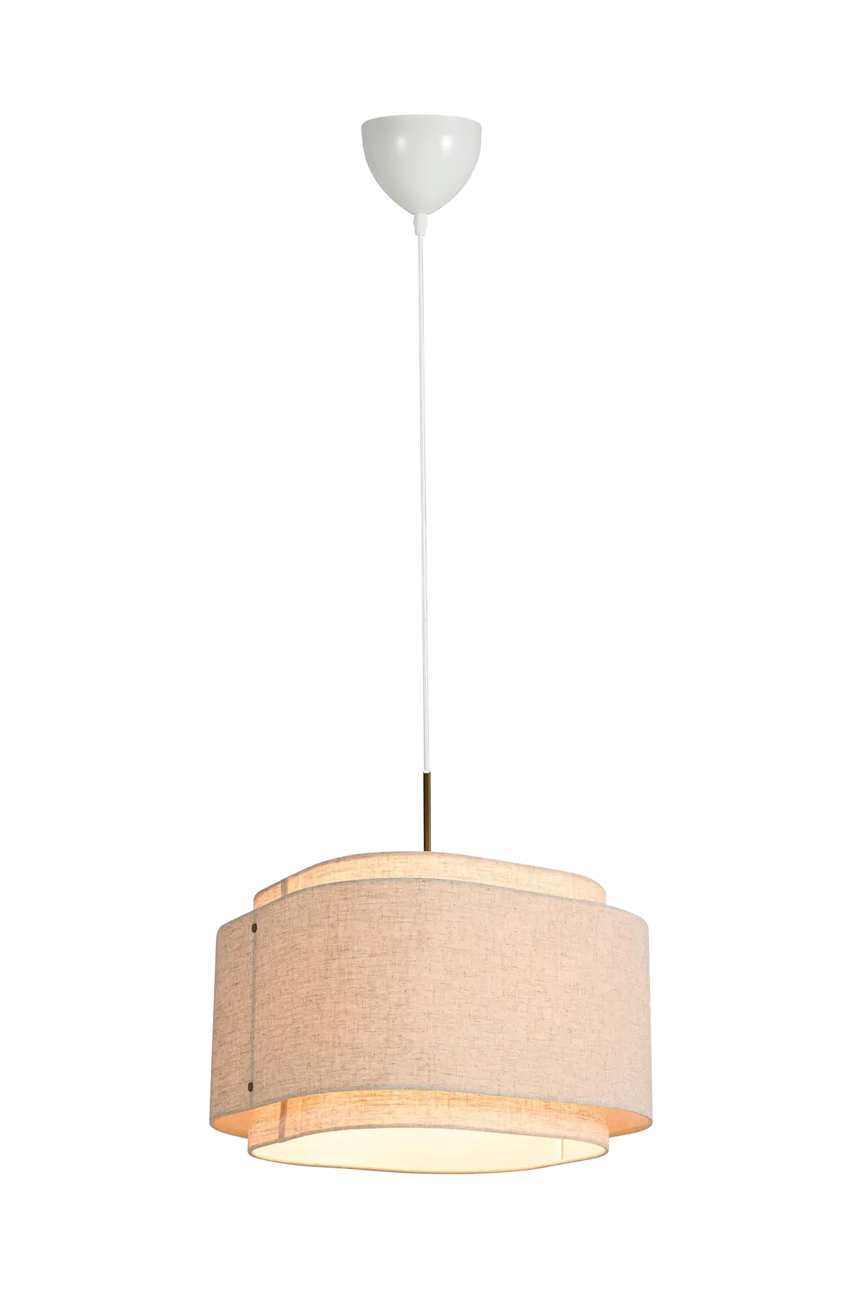 Takai pendel Beige/Antik messing