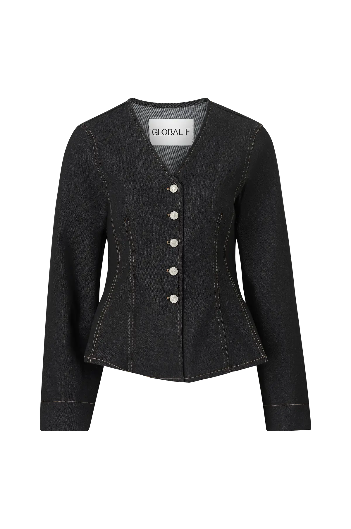 Denim jakke gKayan Darkest Night