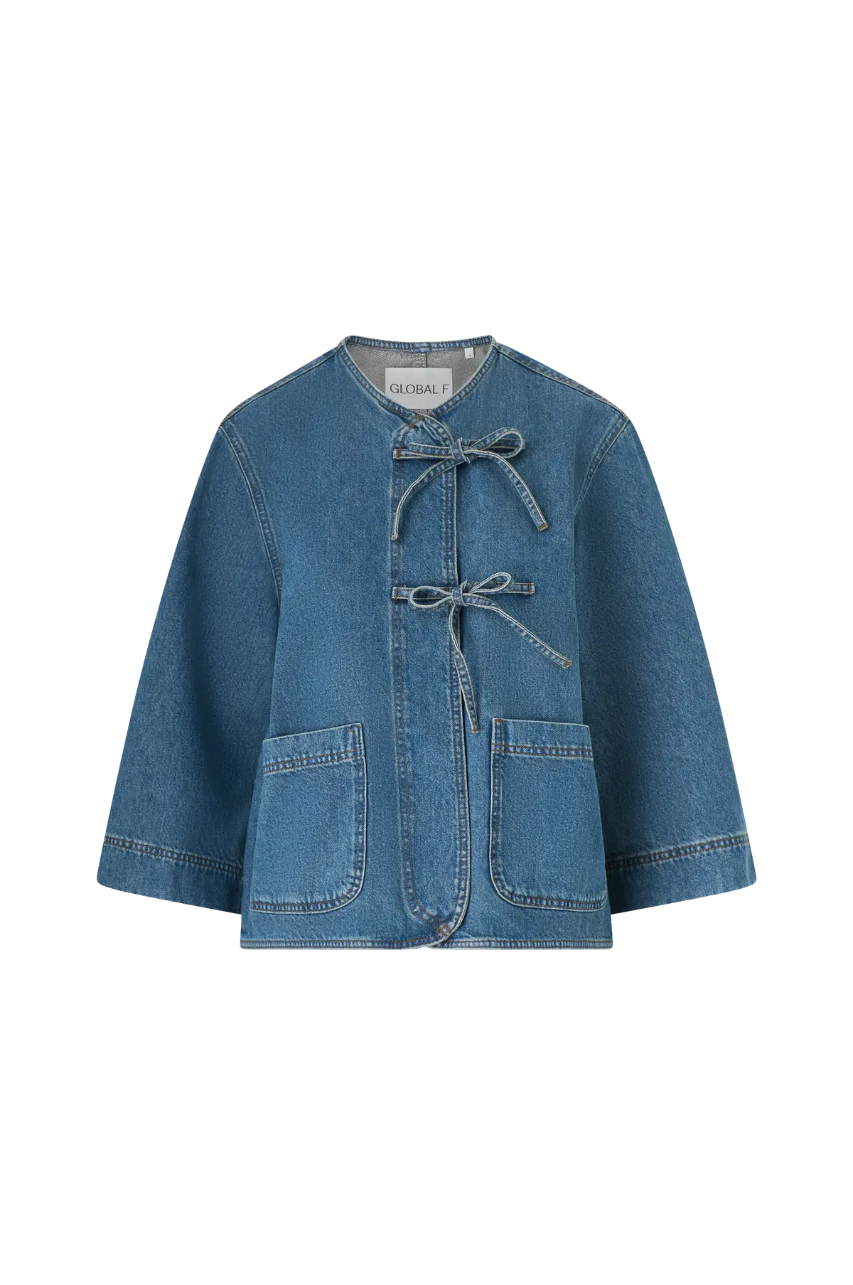 Denim jakke Maloa-g Mud Stone Wash