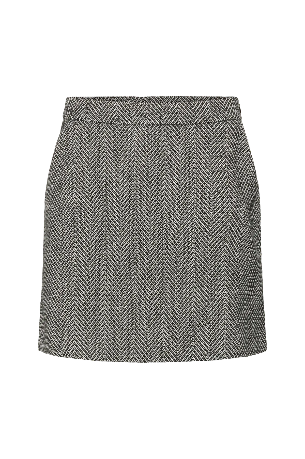 Skjørt kaValentina Black/white tweed