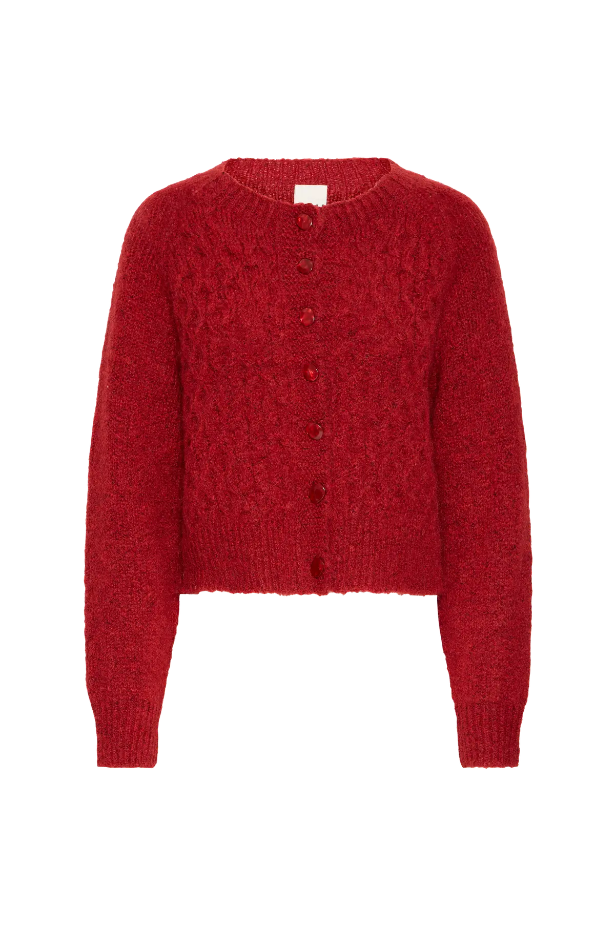 Kardigan ihBelablue Ca2 Red dahlia