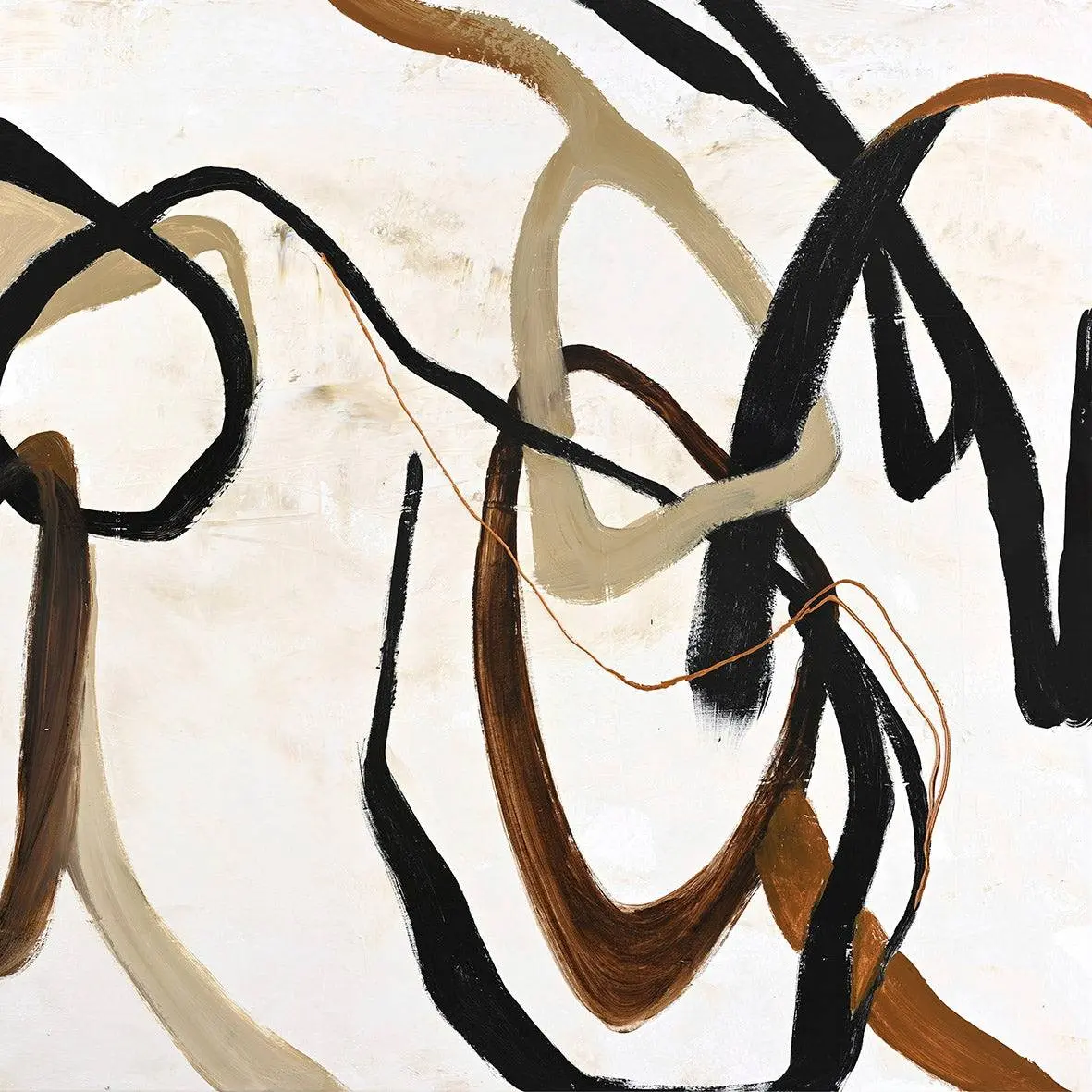 Design Maleri / Once Again / 100x100 Cm