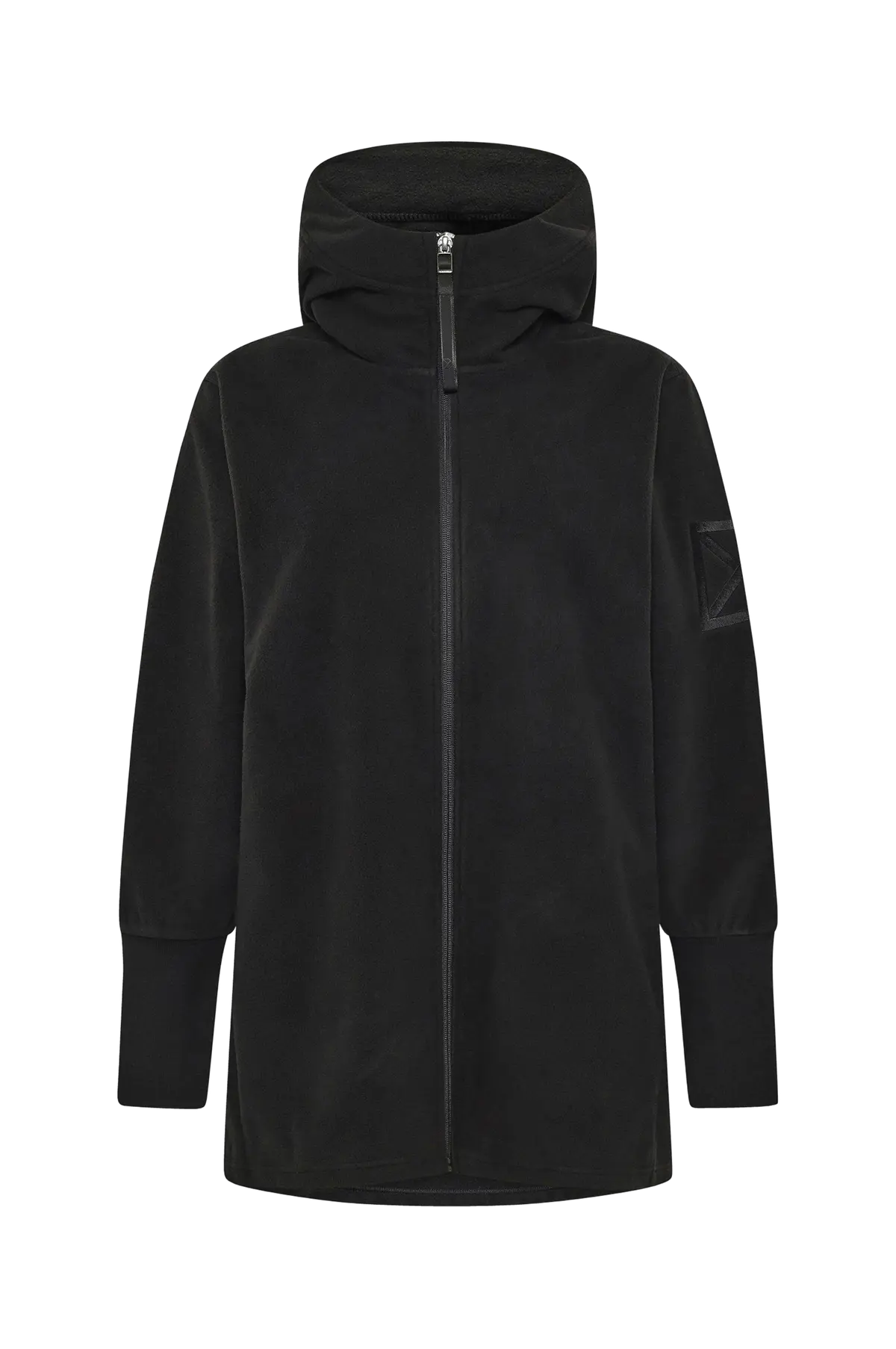 Fleeceskjorte Rinda Wns Fullzip Black