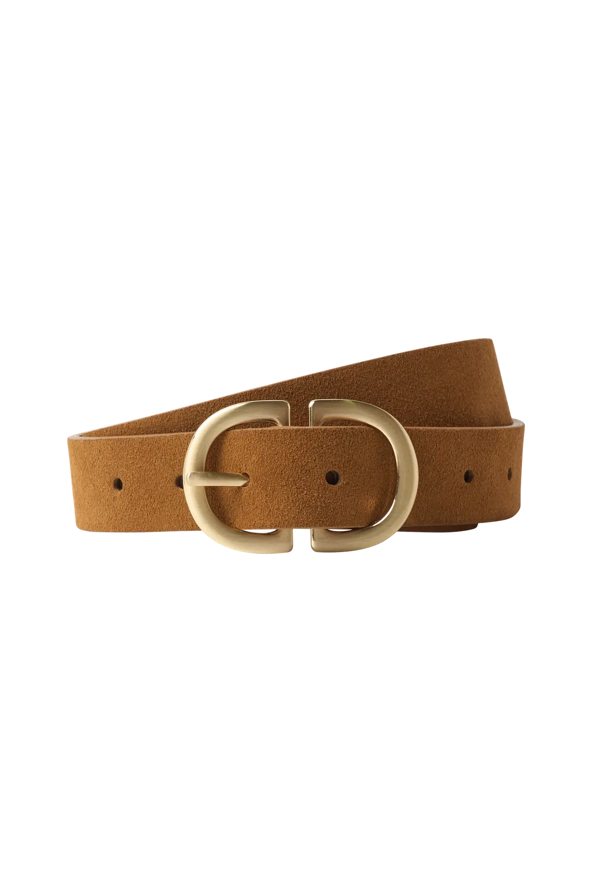 Belte pcJuva Suede Jeans Belt Konjakk