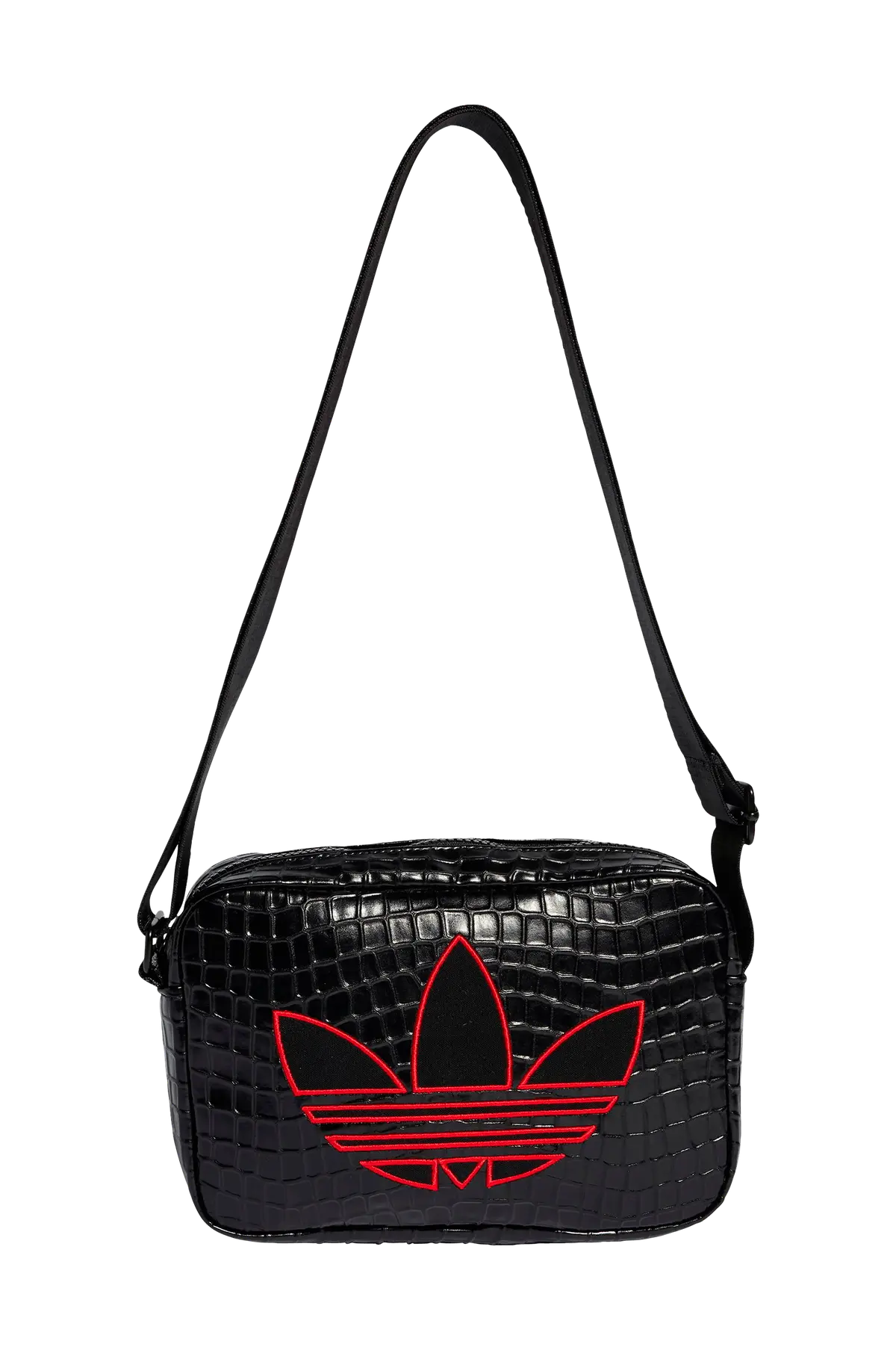 Skulerveske Croco Mini Airl Black