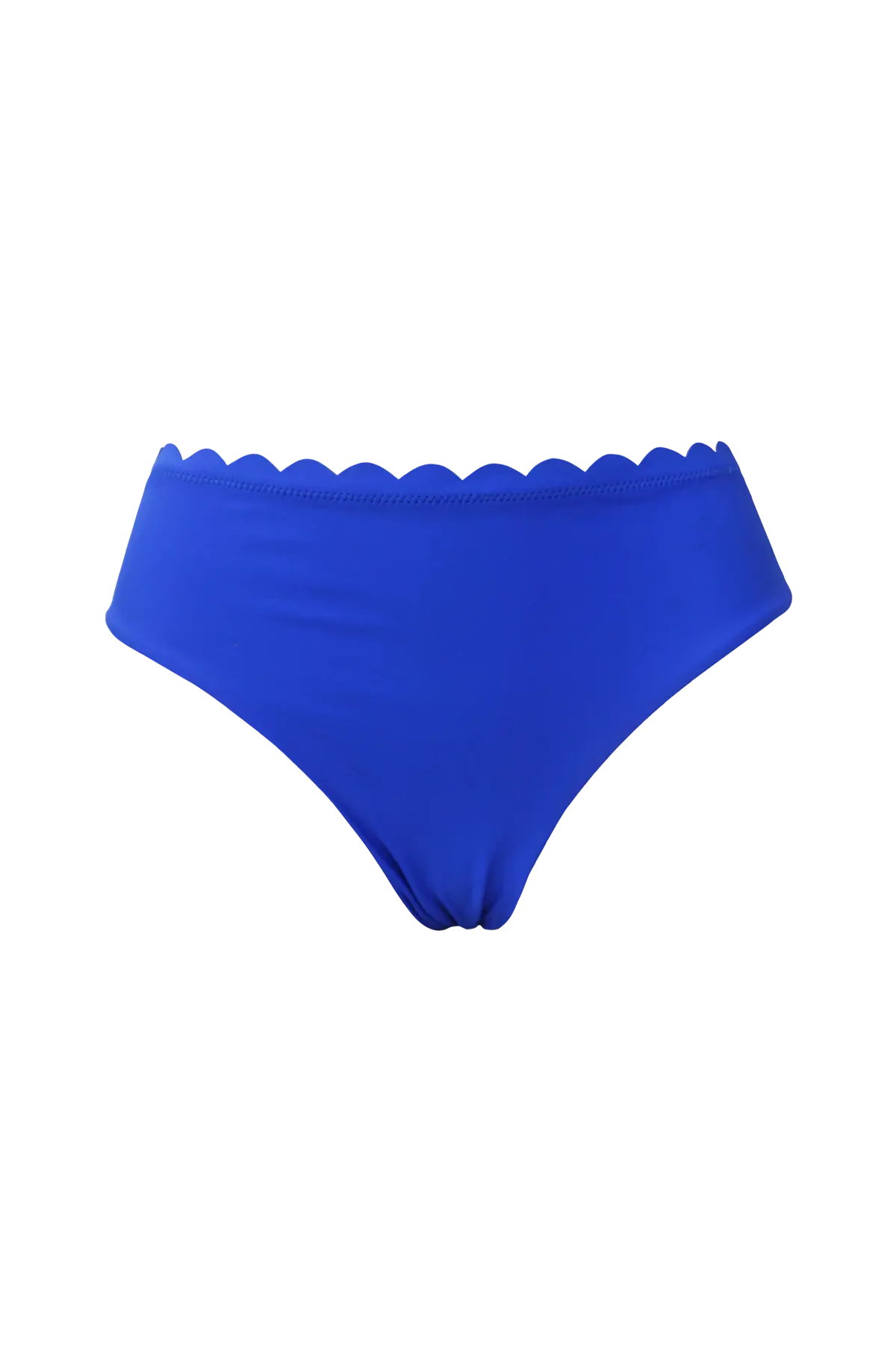 Bikinitruse New Venus Scallop Mid Rise Bottom Venus blue