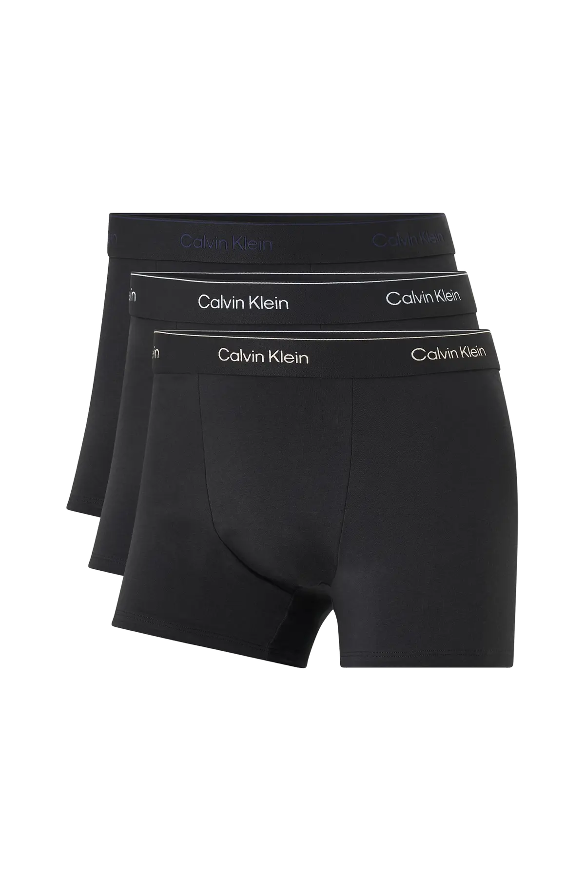 Boksershorts Relaxed Fit Trunk 3-pakning Black W/ Heavenly Iris Logo/Black W