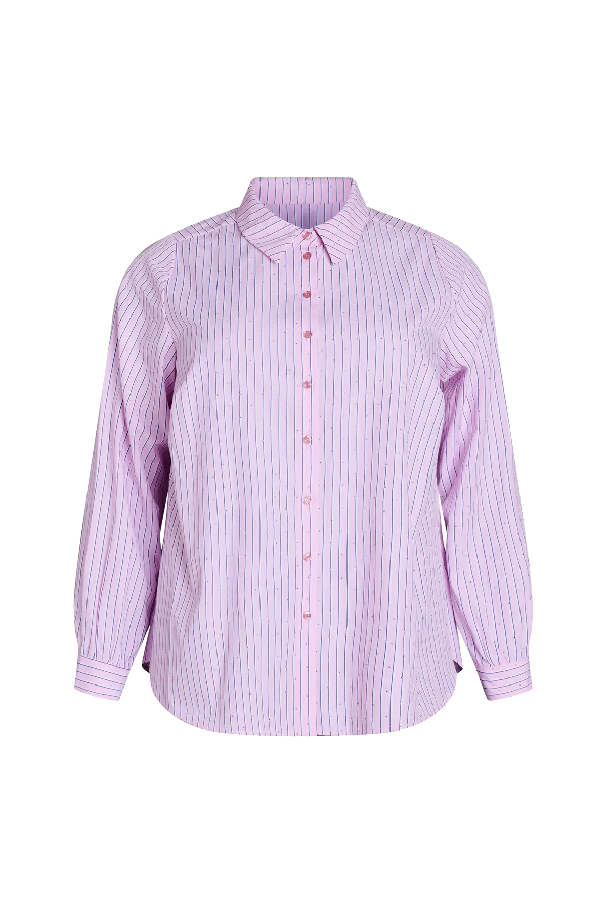 Skjorte mSoline L/S Shirt Pink W. Stripe