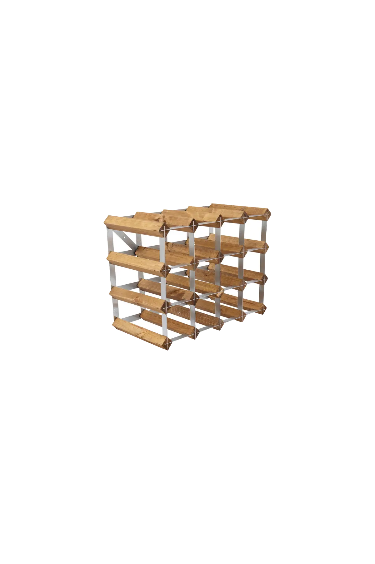 Vinreol 16 flasker montert The Swedish Wine Rack Factory